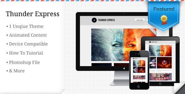 Thunder Express - Clean and Modern Mailing
