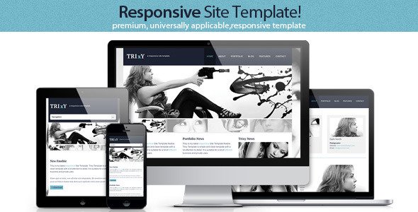 Trixy - Responsive Site Template Entertainment