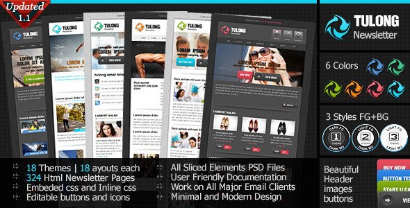 Tulong Newsletter Email Template