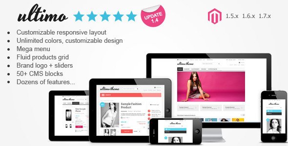 Ultimo - Fluid Responsive Magento Theme