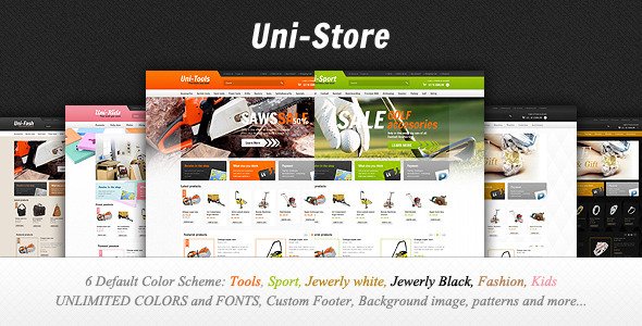 Uni-Store Universal OpenCart Theme