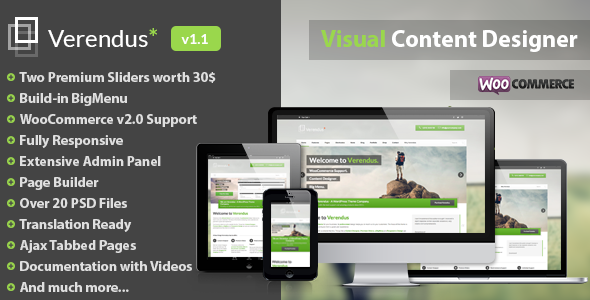 Verendus - Corporate Multi-Purpose WordPress Theme Corporate