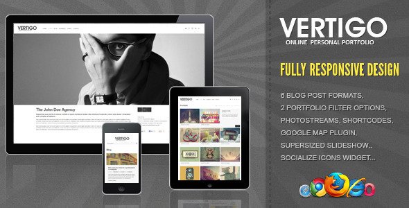 Vertigo - Responsive HTML Template Creative