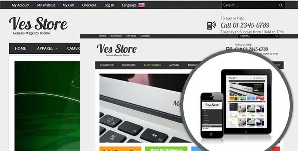 Ves Store - Responsive Magento Theme