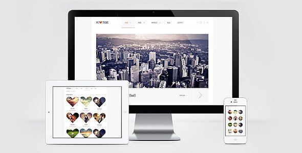 WeLove HTML Template Creative