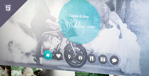 Wedding vow - html responsive template Entertainment