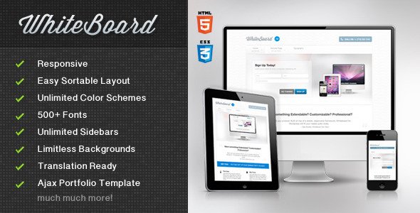 WhiteBoard WordPress Theme Corporate