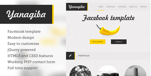 Yanagiba - spicy facebook template Creative