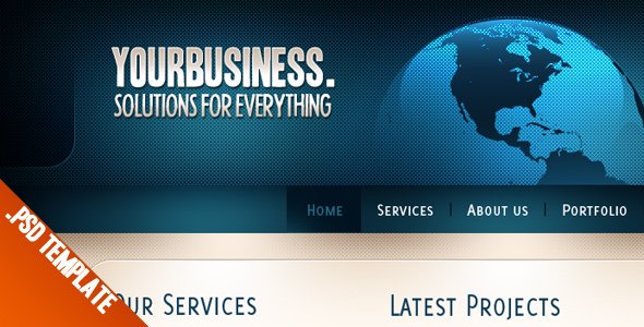 Your Business Template Corporate PSDTemplates