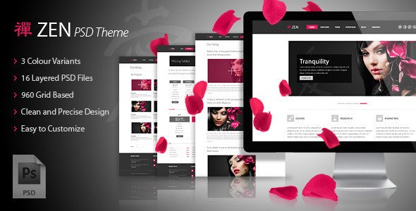 ZEN PSD Theme Creative