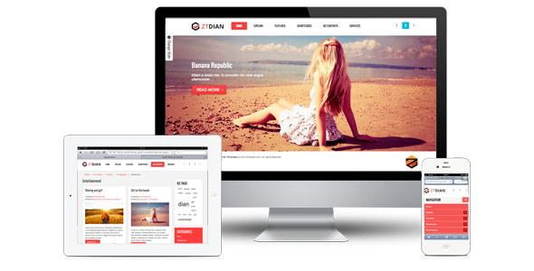 ZT Dian Elegant Joomla Template