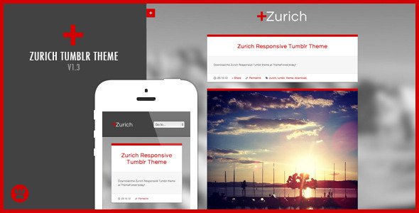 Zurich Responsive Tumblr Theme