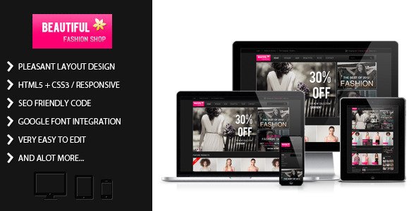 bShop - Dark Shopping Cart Website Template