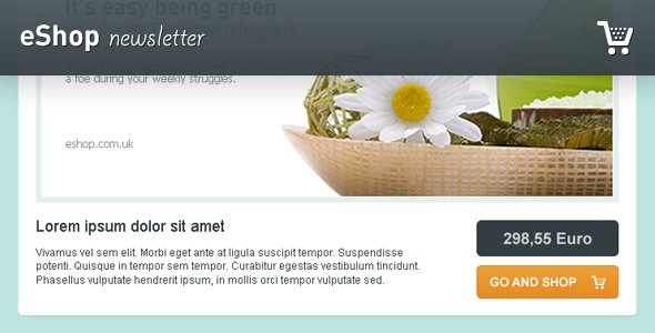 eShop Newsletter EmailTemplates Email Template