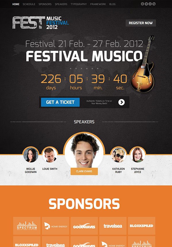 Fest Outstanding WordPress Theme for Event