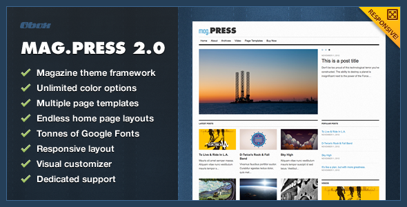 mag.Press eCommerce - WordPress Theme eCommerce