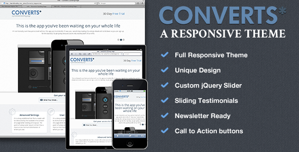 mfx - Converts Landing Page
