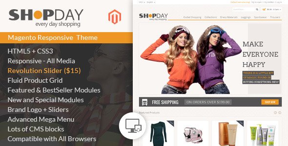 Shopper - Magento Theme, Responsive & Retina Ready