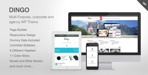 Dingo - Retina Responsive Multi-Purpose Theme