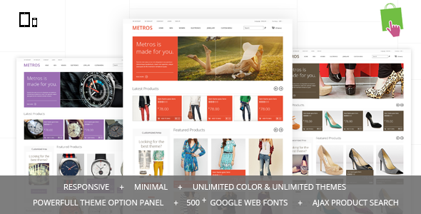 METROS - Minimalist Responsive Metro Style Theme