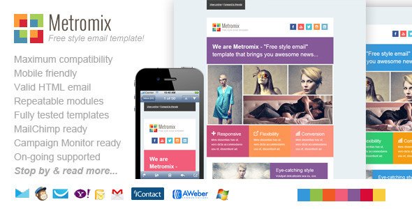 Metromix Responsive Email Template