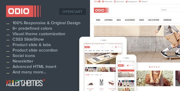 Odio - Premium OpenCart Theme for Fashion Stores