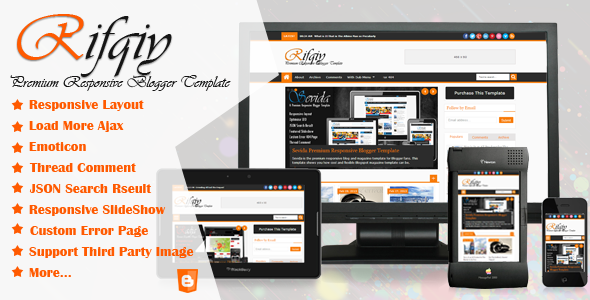 Rifqiy - Responsive Blogger Template