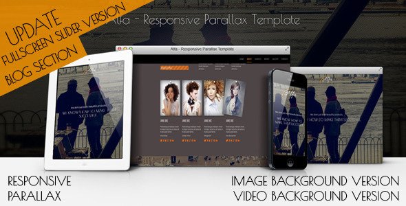 Alfa Responsive OnePage Wordpress Theme