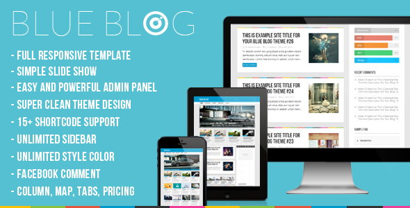 Blog | Blue Blog – Responsive Wordpress Blog Theme