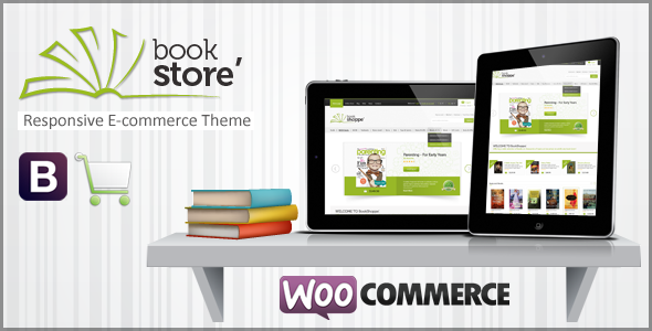 Book Store Responsive WooCommerce Theme