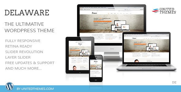 Delaware Responsive Retina WordPress Theme