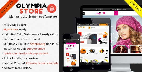 Olympia - Premium Multi-Purpose Opencart Theme