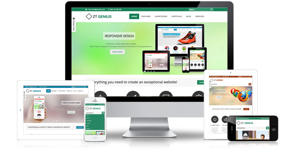 ZT Genius Responsive Joomla Template