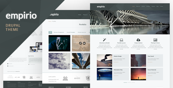 empirio - Responsive Drupal 7 Theme