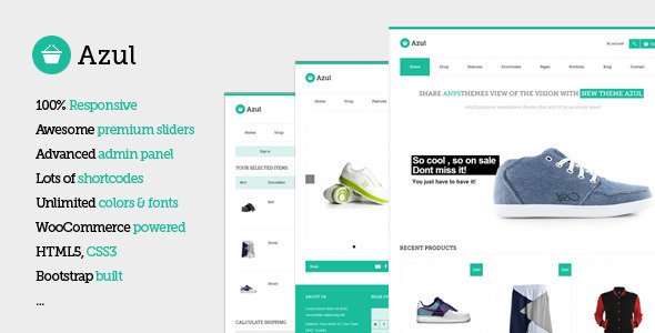 Azul - Responsive Multi-Purpose WooCommerce Theme