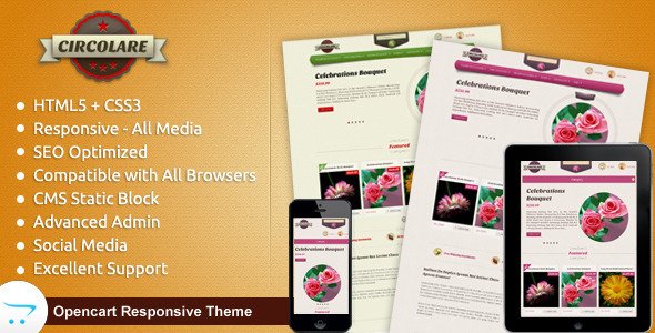 Circolare - Opencart Responsive Theme