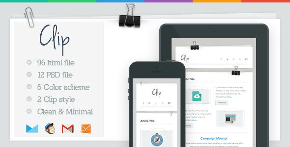 Clip - Responsive Email Template