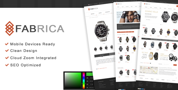 Fabrica - Responsive Retail Template