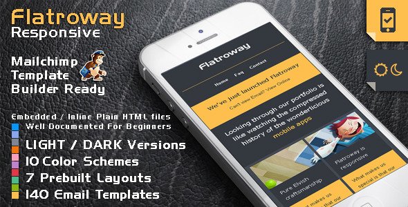 FlatroWay - Metro Flat Responsive Email Template