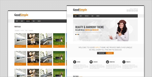 GoodSimple - Clean Business WordPress Theme