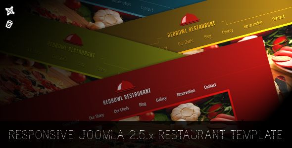 RedBowl Restaurant - Responsive Joomla Template