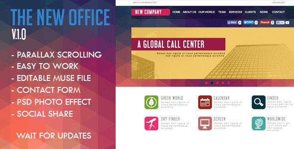 The New Office Muse Template