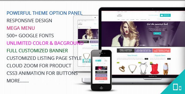 Wiser - Responsive PrestaShop Theme