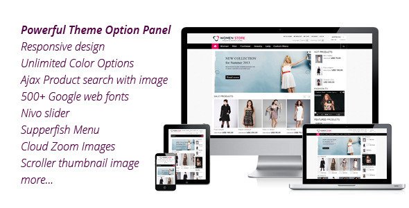 Women Store - Responsive Prestashop Theme