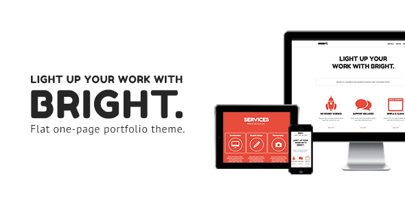 Bright - One Page Muse Theme
