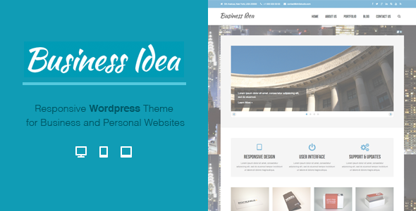 Business Idea - Multi-Purpose Responsive Theme