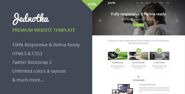 Jednotka - Multipurpose Website HTML Template