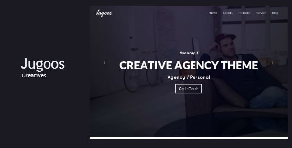 Jugoos - One page Creative Theme