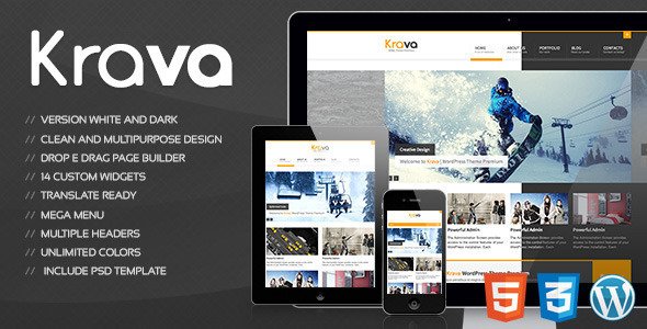 Krava | Multi-Purpose Theme
WordPress