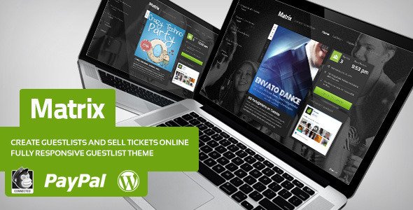 Matrix - Event Guest List WordPress Theme